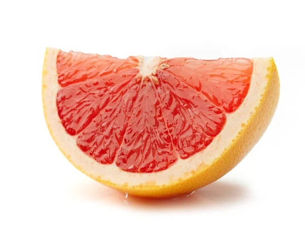 Felie de grapefruit — Fotografie, imagine de stoc