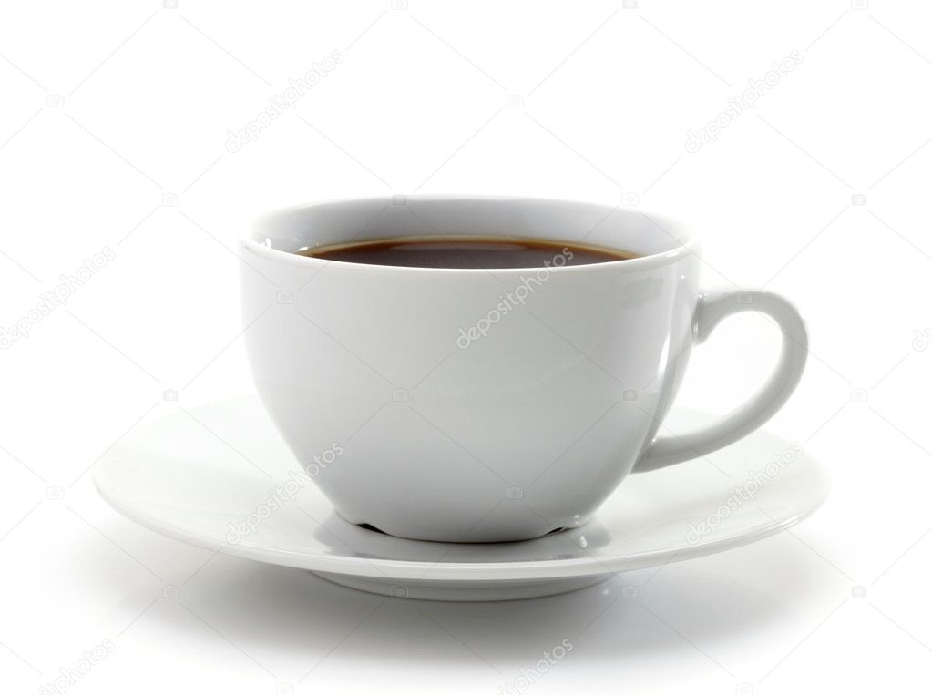 Razón Íntimo Superficial Taza de café blanco fotos de stock, imágenes de Taza de café blanco sin  royalties | Depositphotos