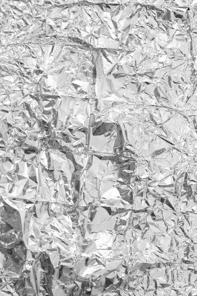 Hintergrund aus Aluminiumfolie — Stockfoto