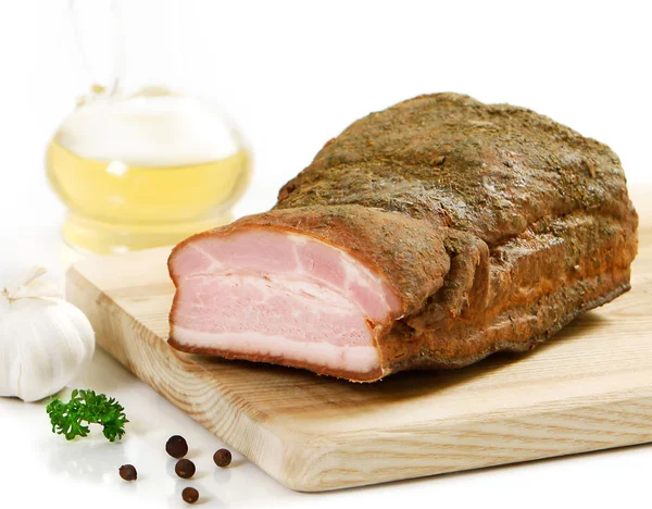 Carne di maiale affumicata — Foto Stock