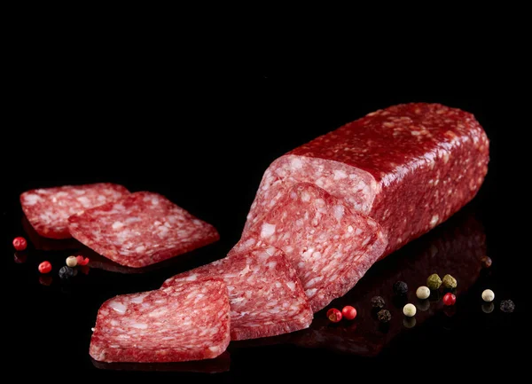 Salami sausages — Stock Photo, Image