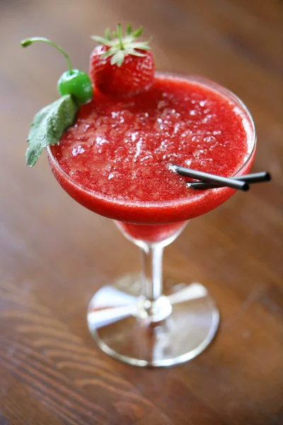 Erdbeer-Cocktail Margarita — Stockfoto