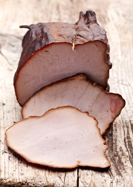 Smoked pork fillet — Stock Photo, Image