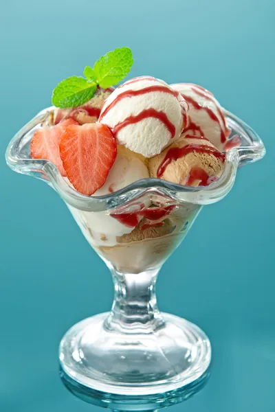 Gelato porzione — Foto Stock