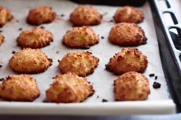 Homemade coconut cookies — Stock Photo, Image