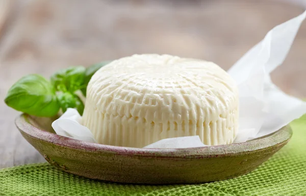 Čerstvý sýr feta sýr — Stock fotografie