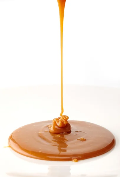 Molho de caramelo doce — Fotografia de Stock