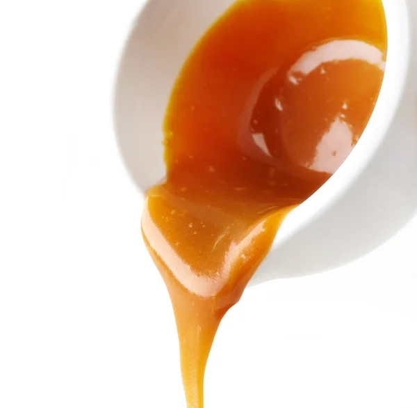 Salsa de caramelo dulce — Foto de Stock