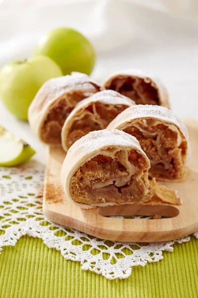 Strudel jabłkowy — Zdjęcie stockowe