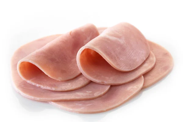돼지고기 햄 슬라이스 — 스톡 사진