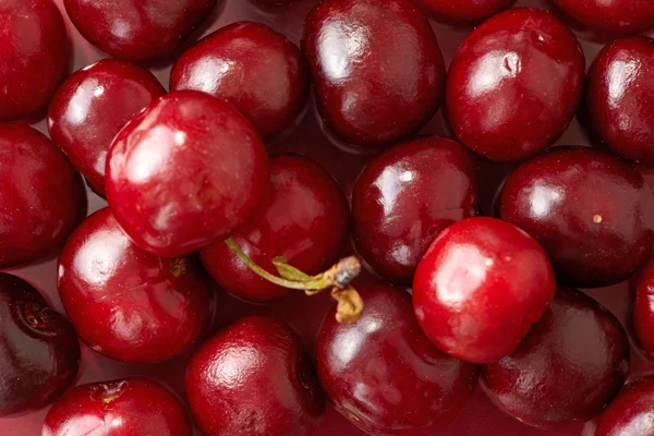 Fondo de cerezas rojas — Foto de Stock