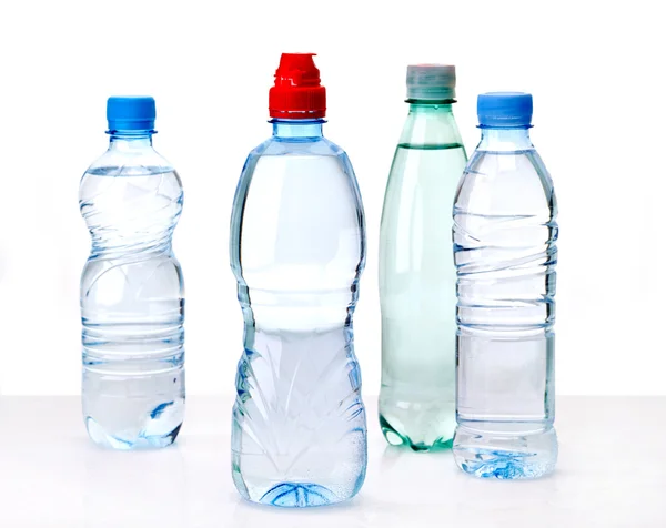 Butelki z wodą — Zdjęcie stockowe