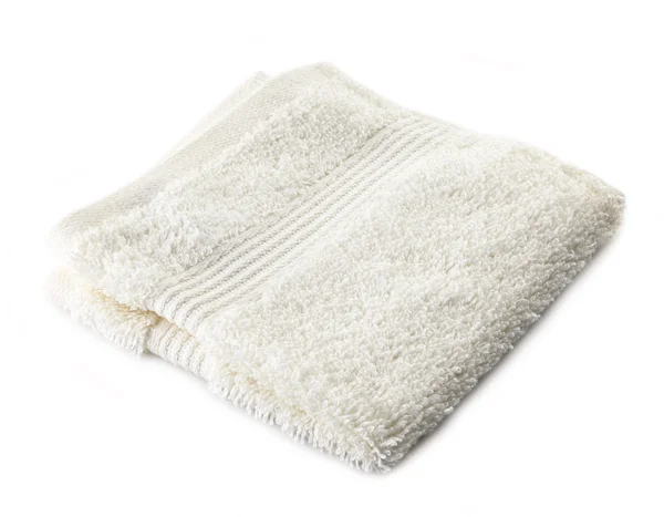 White terry towel — Stock Photo, Image