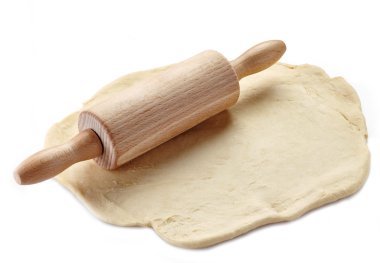Tahta Yuvarlanan İğne ve Hamur