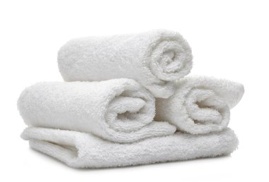 Beyaz spa havluları