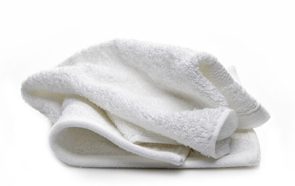 white towel