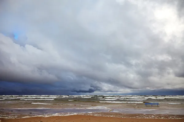 폭풍우 치는 바다 — 스톡 사진