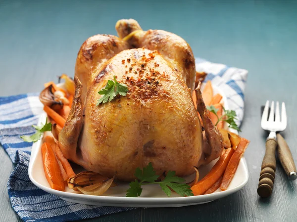 Roast chicken — Stock Photo, Image