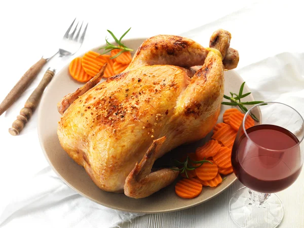 Roast chicken — Stock Photo, Image