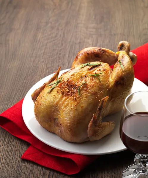 Roast chicken — Stock Photo, Image