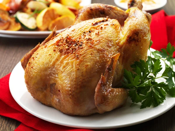 Roast chicken — Stock Photo, Image