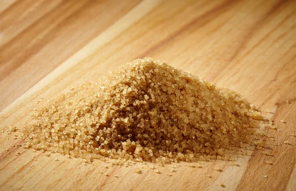 Brown sugar heap — Stock Photo, Image