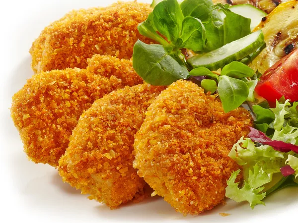 Chicken nuggets — Stock Photo, Image