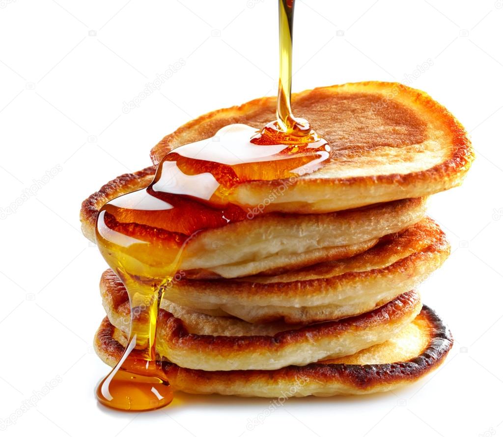 Stack of pancakes Stock Photo by ©magone 37162609
