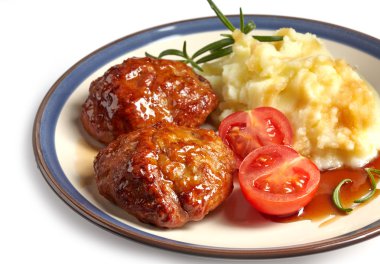 kızarmış et sulu pirzola