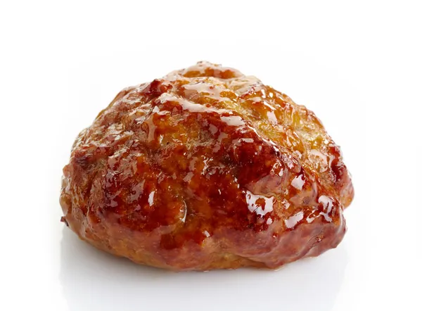 Escalopes de juteuse viande frite — Stock fotografie