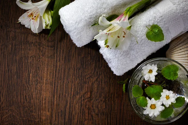 Spa towels — Stock Photo, Image