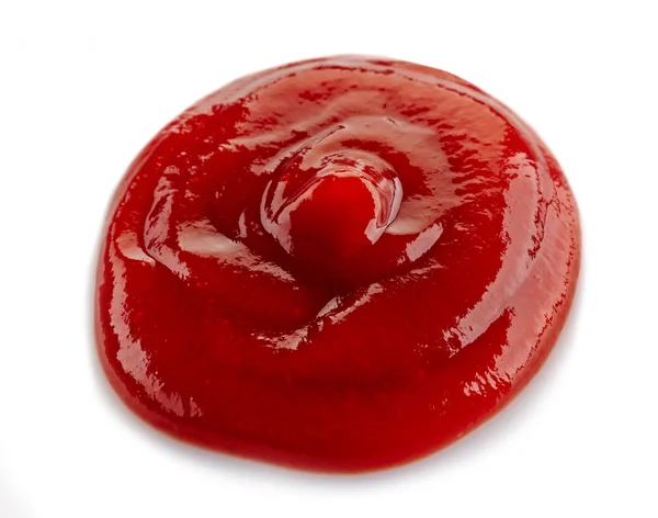 Червоний томатний кетчуп — стокове фото