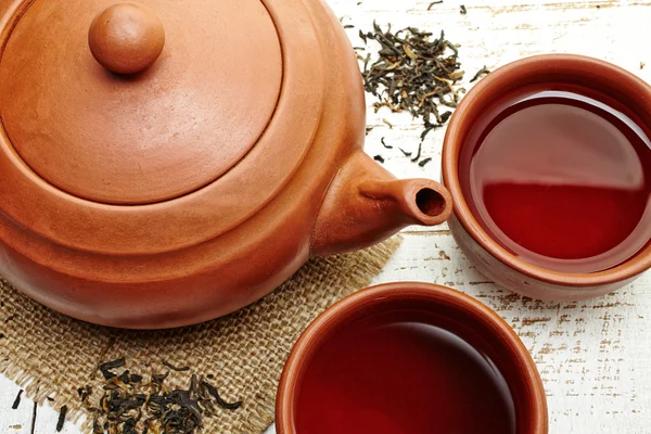 Closeup of teapot — Zdjęcie stockowe