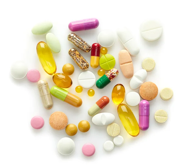 Vários comprimidos — Fotografia de Stock