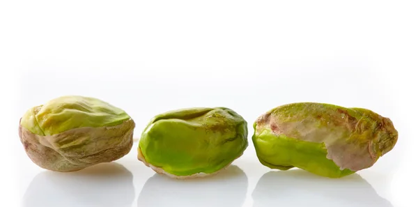 Pistachios on a white background — Stock Photo, Image