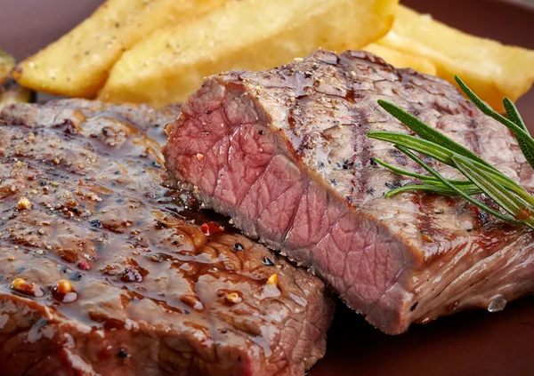 Grilovaný hovězí steak Stock Snímky