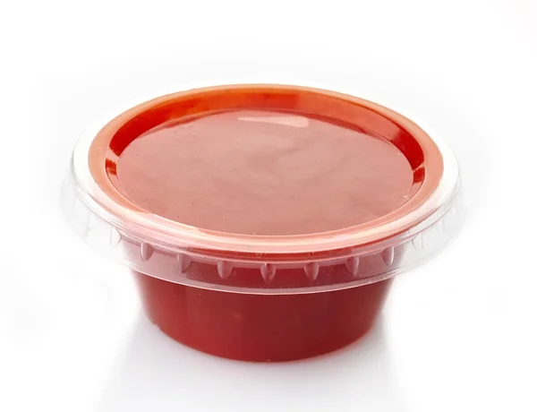 Tomatenketchup saus — Stockfoto