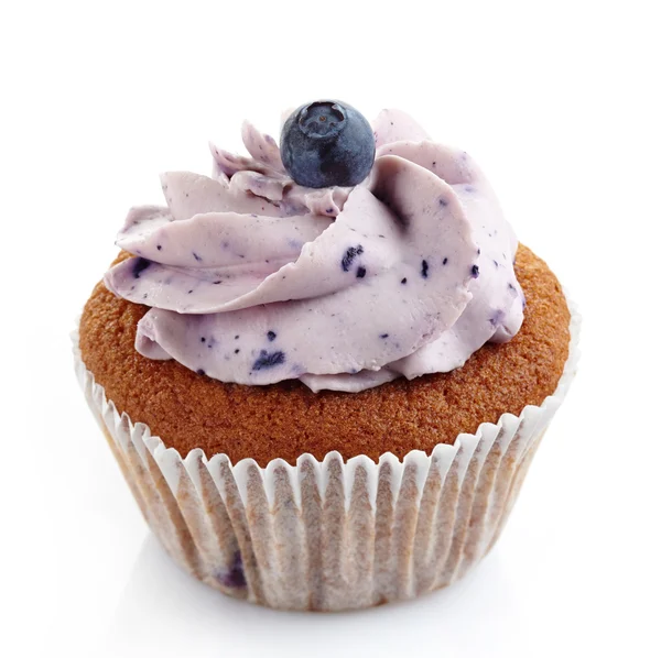 Blueberry cupcake — Stock Photo, Image