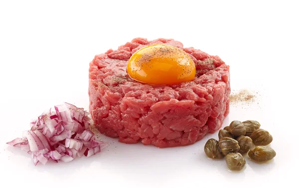 Fresh beef tartare — Stock Photo, Image