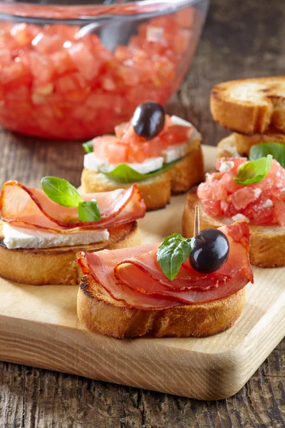 Spanish food tapas — Stock Photo, Image