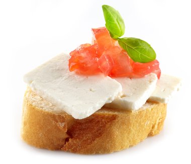 Keçi peynirli ekmek