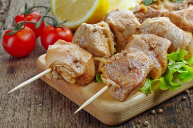 ham Marine domuz kebap eti