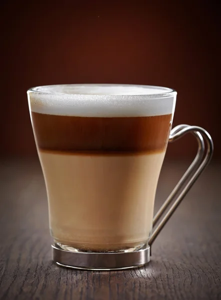 Coffee with milk — Stock Photo, Image