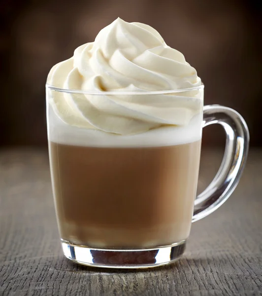 Tazza di caffè con latte — Foto Stock