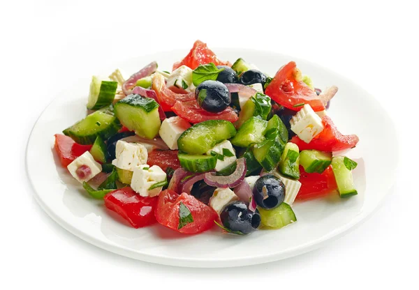 Griechischer Salat — Stockfoto