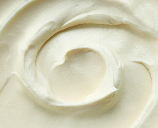 Šlehačka Mascarpone Smetanový Sýr Pro Výrobu Zmrzlinové Textury — Stock fotografie