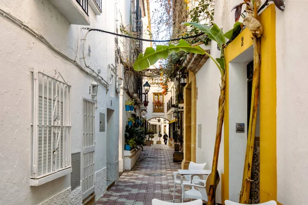 Marbella España Febrero 2022 Vistas Calle Del Casco Antiguo Marbella — Foto de Stock