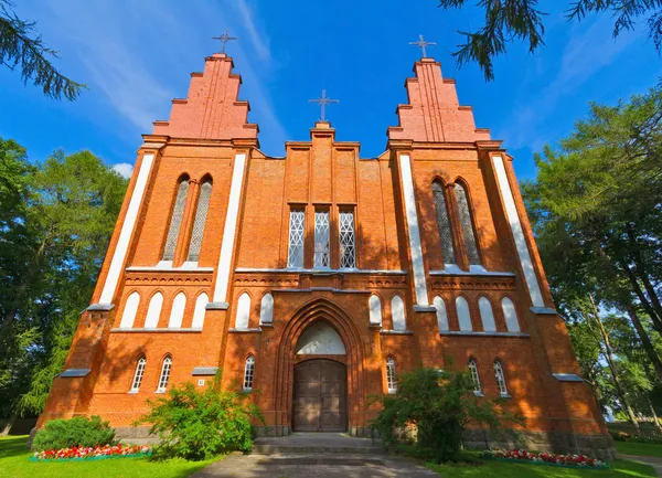 リトアニアの古い教会 — ストック写真