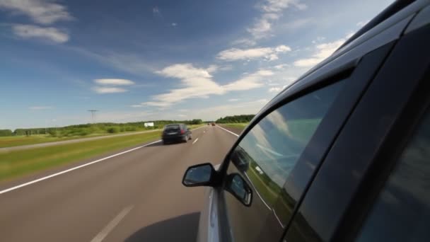 Carretera rural — Vídeo de stock