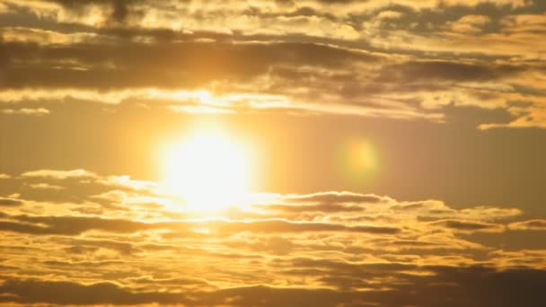 Cielo del atardecer, timelapse — Vídeos de Stock